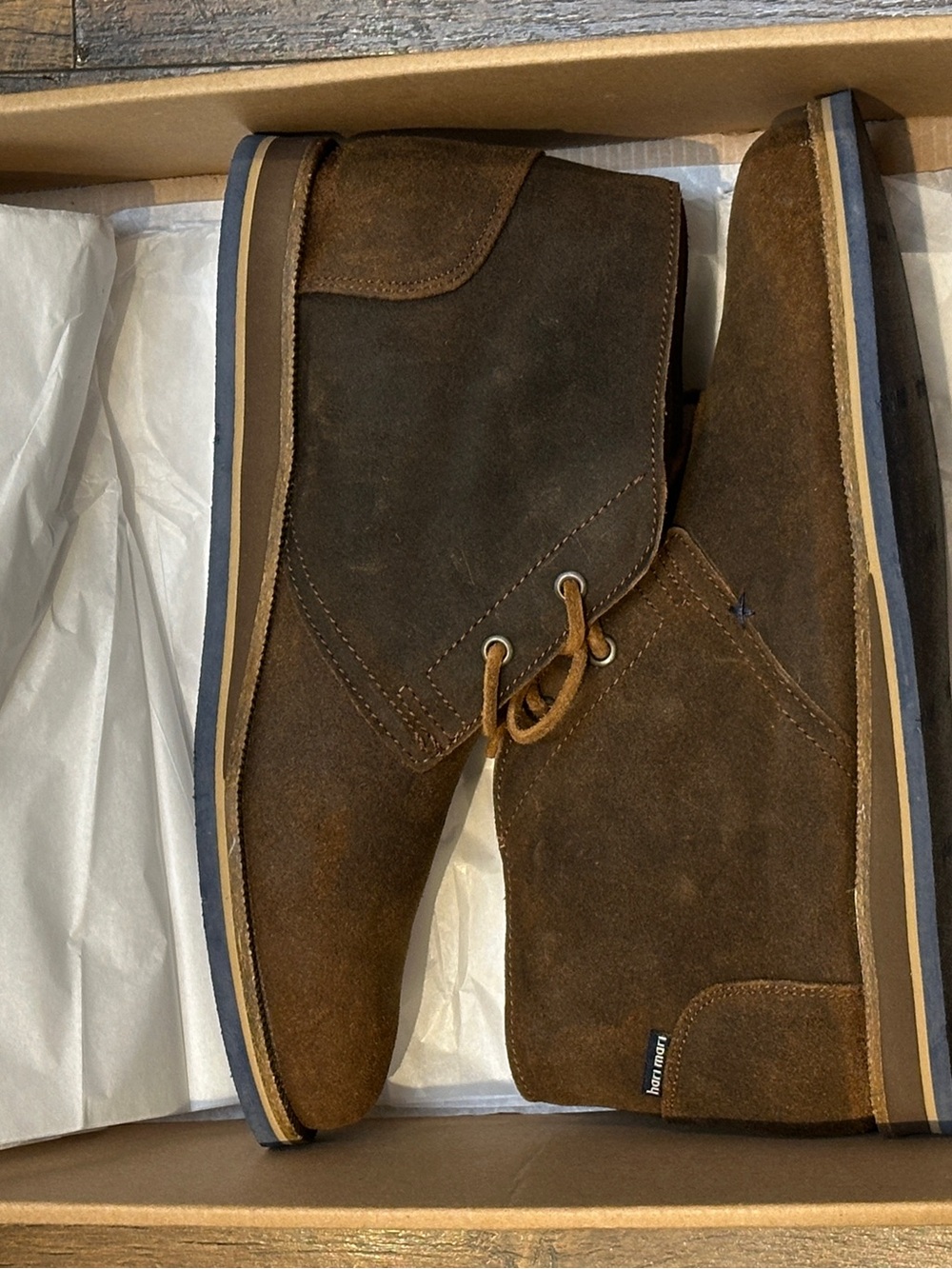 Hari Mari Men’s Adobe Boots NIB